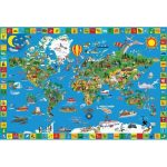 Puzzle „What a colourful earth” (Ce pământ colorat)-SH56118