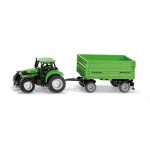 Tractor DEUTZ-FAHR cu remorcă Fortuna cu 4 roți-S01606