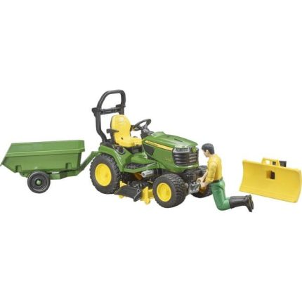 Tractor de cosit John Deere cu remorcă și grădinar-U62104